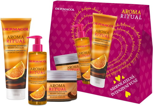 DERMACOL Aroma Ritual Belgian Chocolate Set - Cosmetic Gift Set - Main image